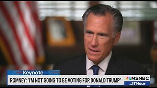 Mitt Romney Doesn't Shock Anyone: I'm Not Voting For Trump