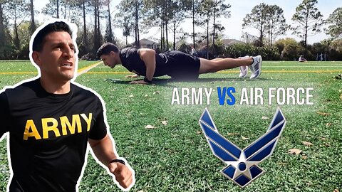 US Army SOLDIER Takes on Air Force Fitness Test