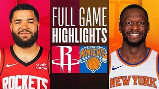 Game Recap: Knicks vs Rockets 109 - 94