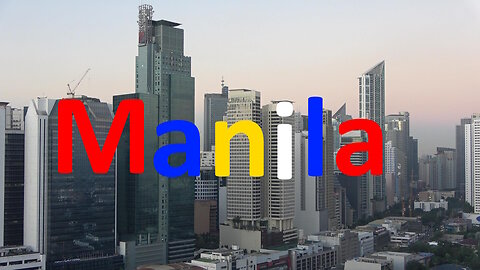 Manila From Above: Early Morning Hours In the Capital of the Philippines
