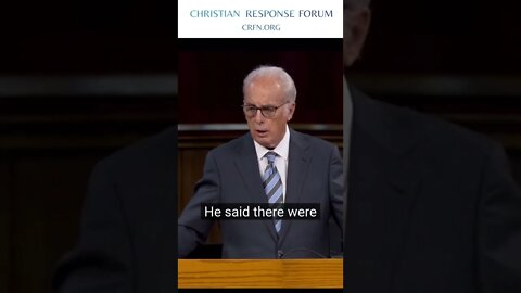 John MacArthur - Build Your Life on Rock, Not Sand - Christian Response Forum - #jesus #rock #shorts