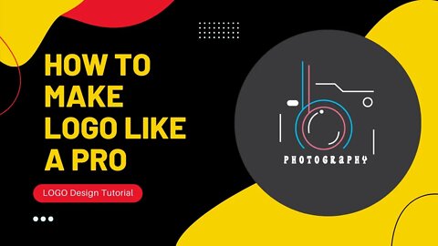 How to start making a Photography Logo Design Illustrator CC #short