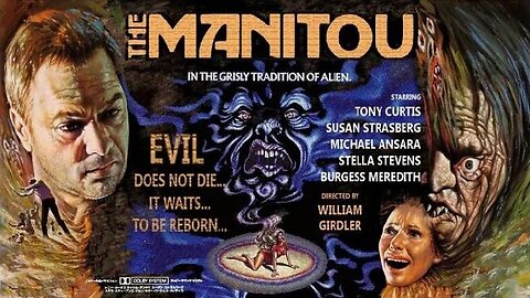 William Girdler THE MANITOU 1978 Malevolent Indian Spirit Grows from a Tumor FULL MOVIE HD & W/S