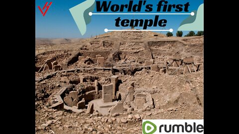 World's first temple