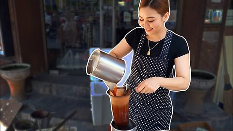 Popular Coffee Lady in Bangkok