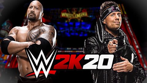 The Rock Vs. The Miz - WrestleMania! - Star Vs. Star Match - WWE 2K20 Gameplay