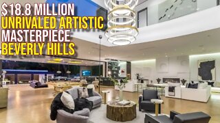 Inside $18.8 Million Unrivaled Artistic Masterpiece Beverly Hills
