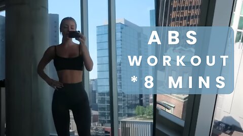 Quick 8 Min ABS Workout For Weight Loss