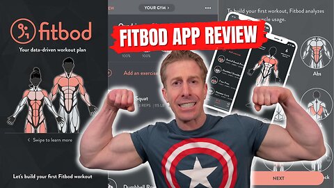 Best Fitness App for a Home Gym | FitBod Training App 1 Month Review