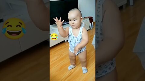 "Baby Dance 💙: A Heartwarming and Fun-filled Short Dance Video!"