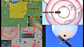 NEW CHINESE SPY BALLOONS OVER USA-EMP COMING? WAGNER HAS NU^KES?*INDIANA SULFER SMELL*ALIEN METEORS?