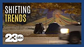 Trends in homelessness are shifting across the nation