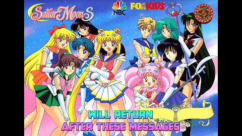 Sailor Moon S Fan Made Fox Kids/NBC Saturday Morning Commercial Bumpers
