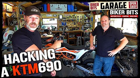 HACKING a KTM 690 - Biker Bits Garage