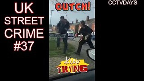 CCTV UK street fights crime caught on cam #37