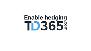 how to enable hedging function (TD365.com)