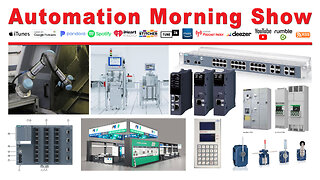 Ethernet/IP, CC-Link IE, SPE, Vision, Cobots, AR, SPD's and more on the Automation Morning Show