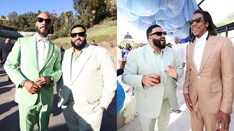 DJ Khaled Seen Having Fun With The VIP Brunch In Roc Nation