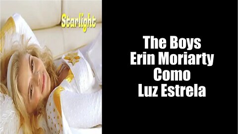 Erin Moriarty a Luz estrela de The boys.