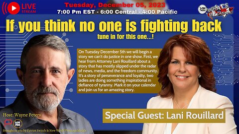 If you think no one is fighting back, tune in for this one...
