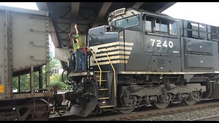 A Coal train gets some help