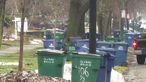 'Certainly the most I've seen': Garbage cans overflowing as pickup delays continue