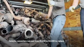 Phoenix cops find 1,200 catalytic converters as thefts soar