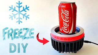 Drink cool! - how to make cup cooling gadget - Cooler Peltier