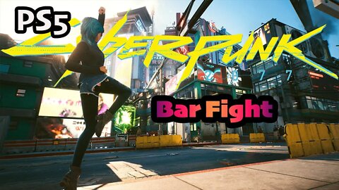 Bar Fight! Cyberpunk 2077 Bloopers #shorts