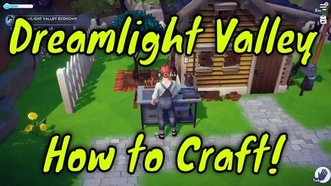 Dreamlight Valley Crafting Table Basics