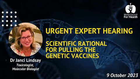 Dr. Janci Lindsay: Wissenschaftliche Begründung für die Rücknahme der genetischen Impfstoffe🙈