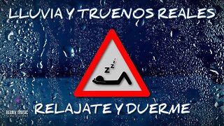 Lluvia Relajante Para Dormir - Sonido de Lluvia con Truenos 🌧 Sonidos Relajantes - LLuvia ASMR