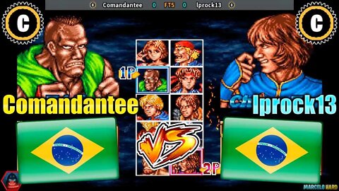 Double Dragon (Comandantee Vs. lprock13) [Brazil Vs. Brazil]