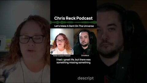 Dark Days turned into the Greatest Gift | Lucie Q. The Roller Coaster Podcast | Chris Reck Podcast