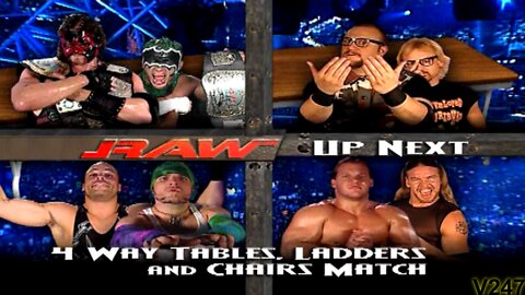 RVD & J. Hardy vs Bubba & Spike Dudley vs Y2J & Christian vs Kane RAW 10/7/2002 Highlights