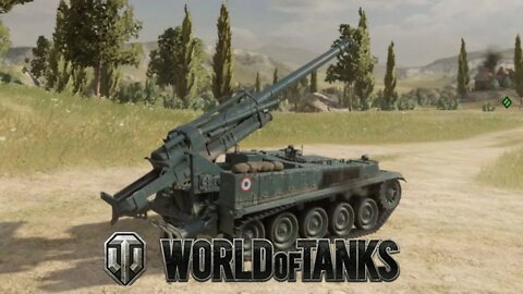 AMX 13 F3 AM - French Self Propelled Gun (SPG) | World Of Tanks Console Cinematic GamePlay