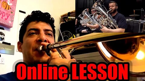 Finding Solutions to HIGH NOTES, PEDAL ARTICULATION and BREATHING!!! Online Lesson with Matonizz