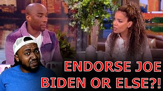 The View BEGS Charlamagne To VOTE For Joe Biden After CONFRONTING Him For REFUSING To ENDORSE!