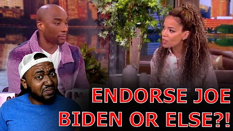 The View BEGS Charlamagne To VOTE For Joe Biden After CONFRONTING Him For REFUSING To ENDORSE!