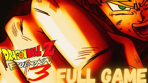 DRAGONBALL Z: BUDOKAI 3 Gameplay Walkthrough (Goku's Story Part II) FULL GAME