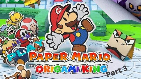 Let's Play - Paper Mario: The Origami King Part 3 | The Red Streamer