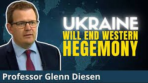 The Ukraine War & the Eurasian World Order - a new book by Prof. Glenn Diesen