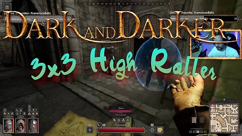 Dark and Darker 3x3 High Roller Cleric Barbarian Ranger