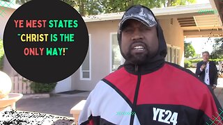 Ye West, formerly Kanye West, Says Christ is the Only Way || Your Favorite Influencers are Silent