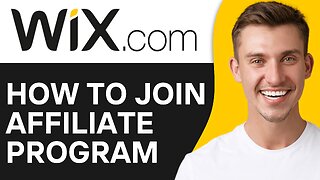 How To Join Wix Affiliate Program