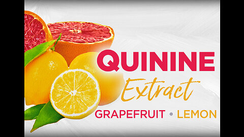 Quinine Extract from Grapefruit and Lemon Peels