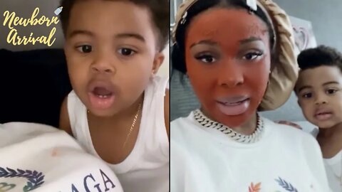 Lil Baby & Jayda Cheaves Son Loyal Works On His Vocal Skills! 🗣