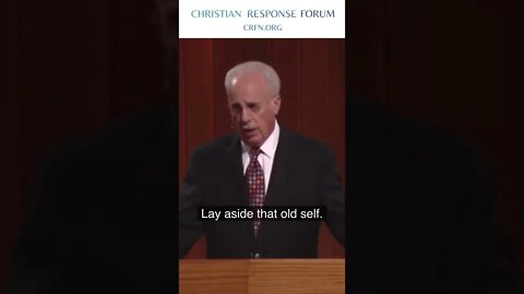 John MacArthur: Living a righteous life through God’s Word - Christian Response Forum #shorts #god