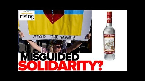 Americans DUMPING Their Vodka In Support Of Ukraine