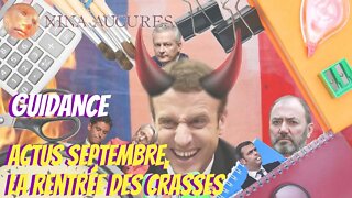 Actus Septembre, la rentrée des crasses - 29/08/2022